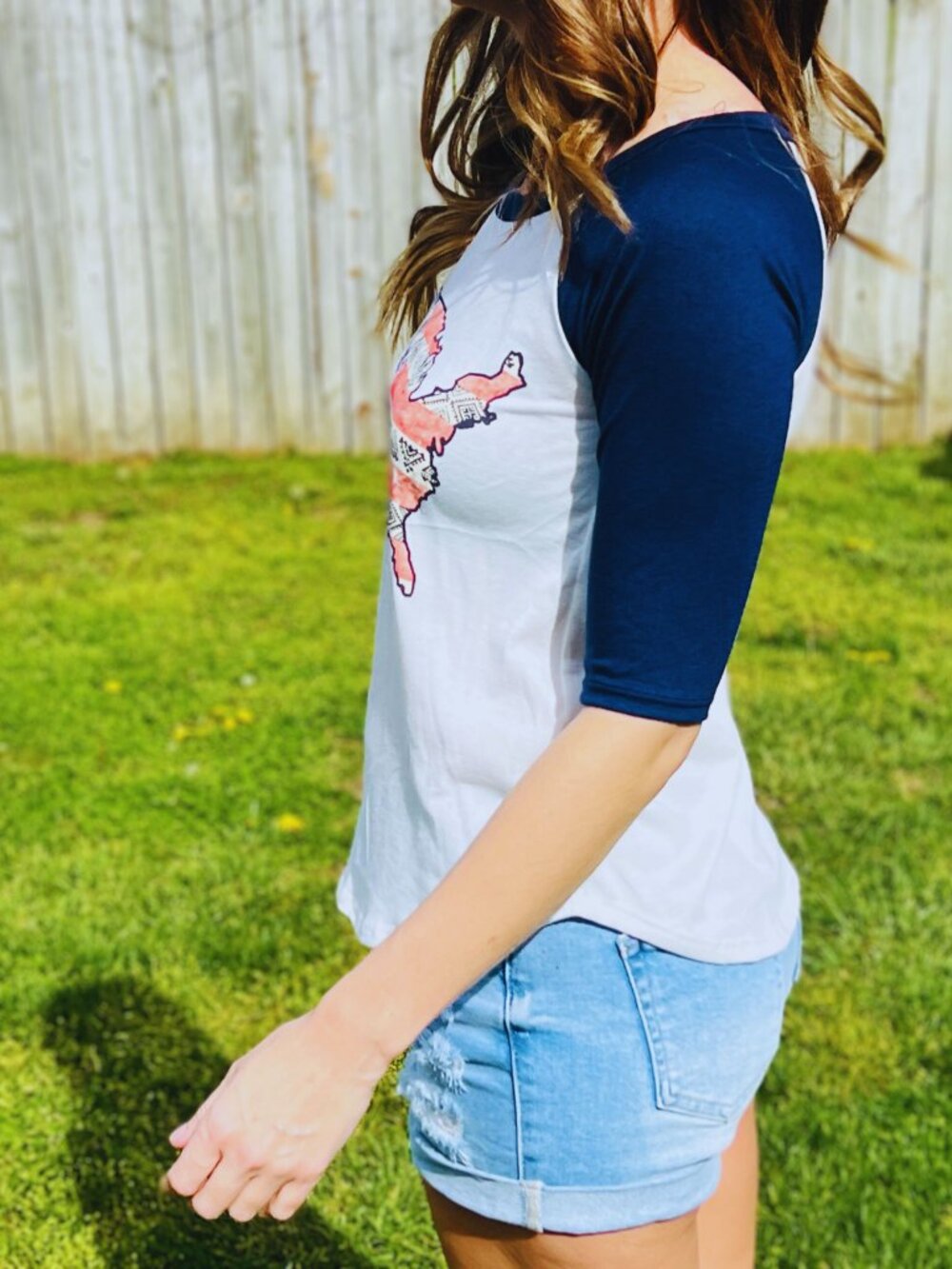USA Raglan - Picture 2 of 7